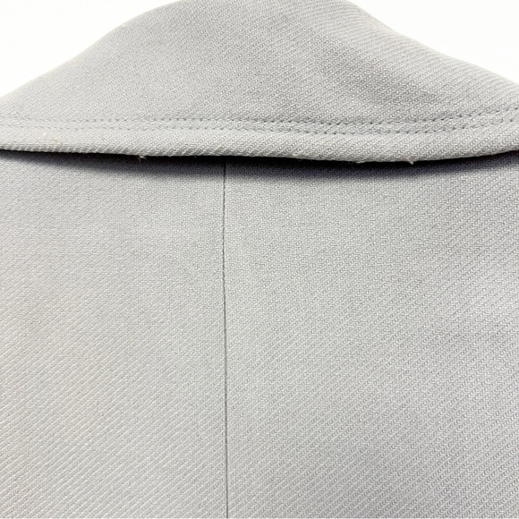 SZ 2 St. John Gray Wool Blend Coat - Picture 8 of 8